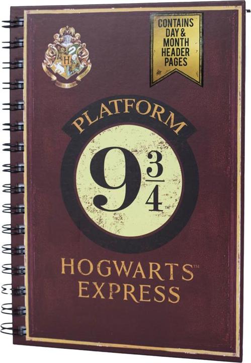 Hogwarts Express Platform 9 3/4 A5 Notebook (A5, Lined, Hardcover)