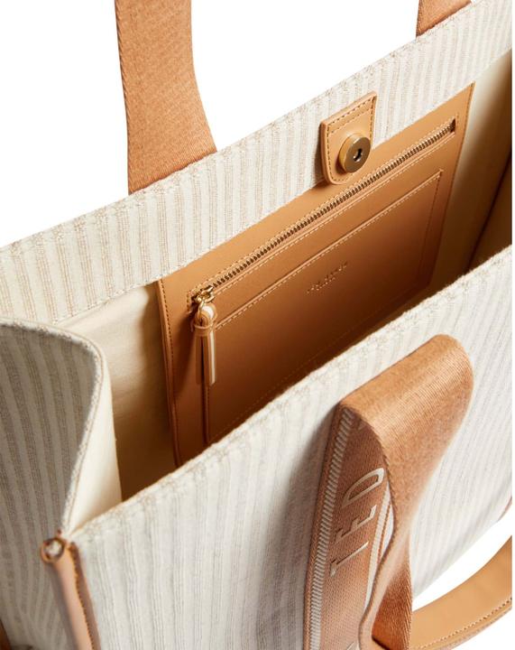 Immagine prodotto Ted Baker Hayllee Striped Canvas Large Icon Bag