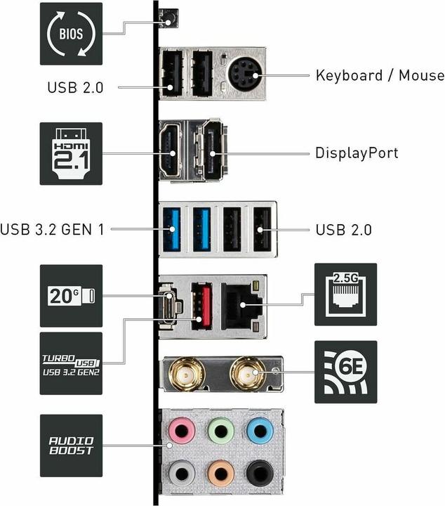 Produktbild MSI Pro Z790-P WIFI (LGA 1700, Intel Z790, ATX)