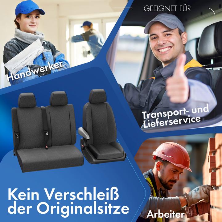 Immagine prodotto Walser Coprisedili per VW Caddy singolo sedile anteriore in poliestere BJ 02/2004 oggi