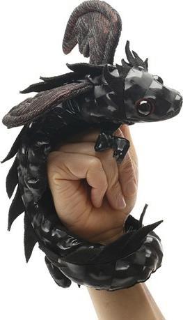 Actual product image Folkmanis Hand puppet dragon bracelet Peppe