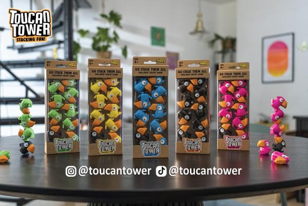 Actual product image Fun trading Toucan Tower® Stacking Fun (1 Players)