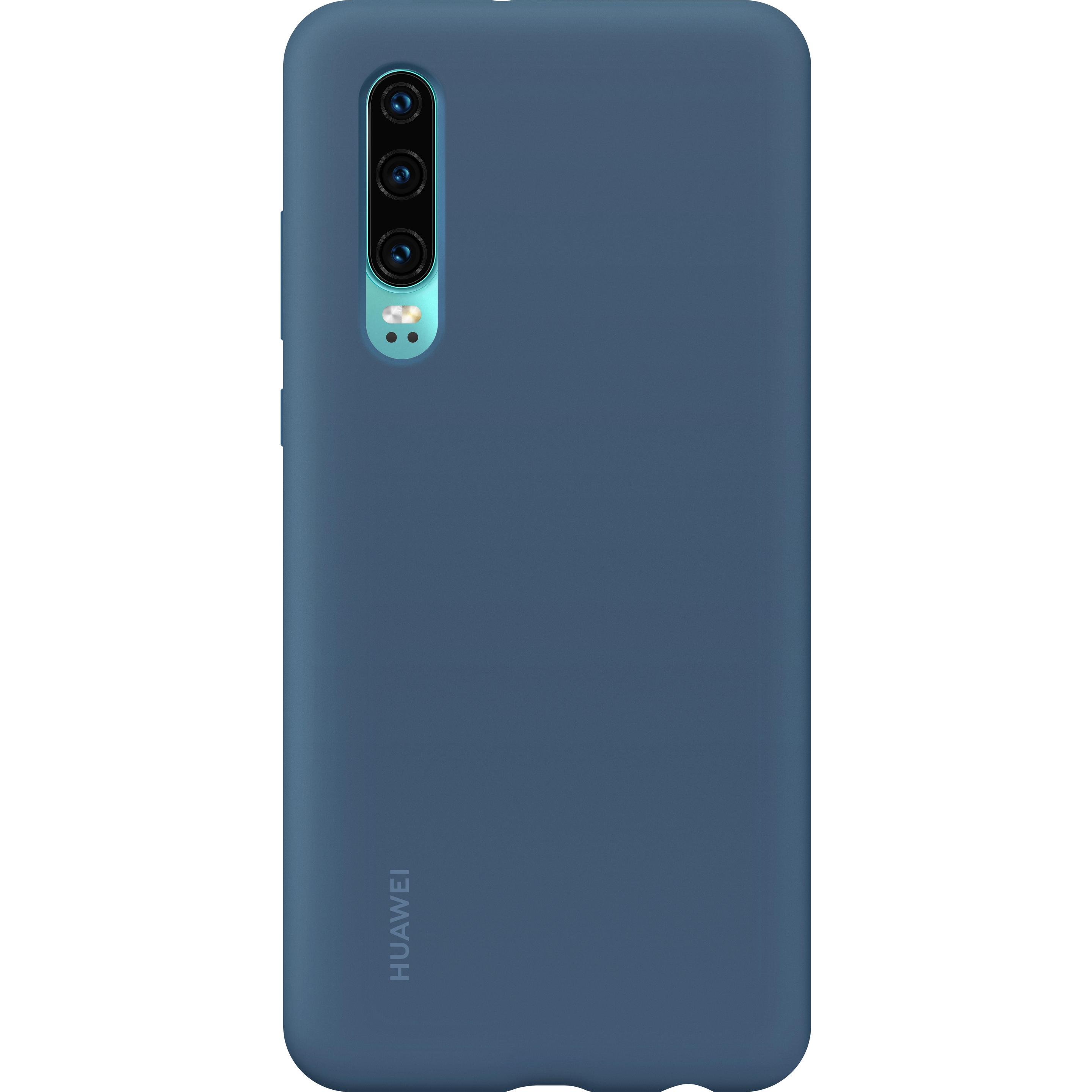 Huawei Silicone (Huawei P30), Smartphone Hülle, Blau