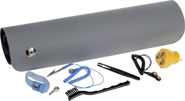 Productafbeelding Quadrios ESD-tafelmattenset compleet 65 x 50 cm (Statische bescherming)