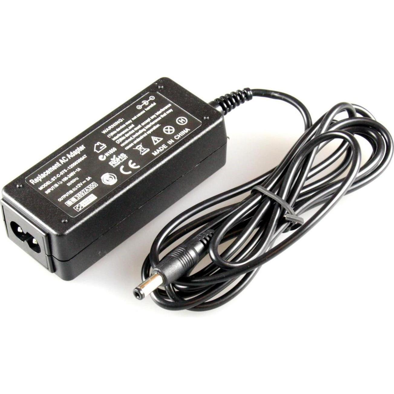 CoreParts MBA1226 AC-Adapter (36 W), Notebook Netzteil, Schwarz