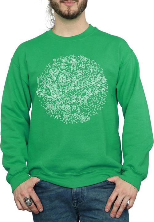 Produktbild Star Wars Christmas Death Star Sweatshirt (XL)