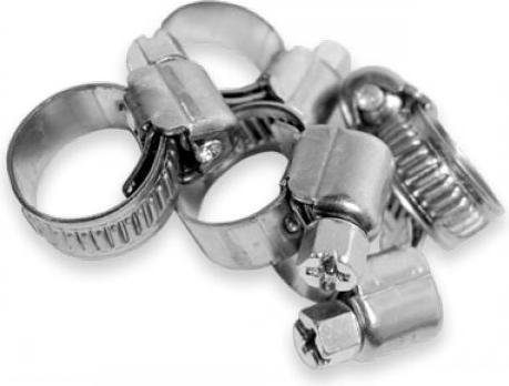 Produktbild Bradas 10 Stück W2 Edelstahl Schlauchschellen, 130 - 150 mm, 9 mm Band (Schlauchschelle)