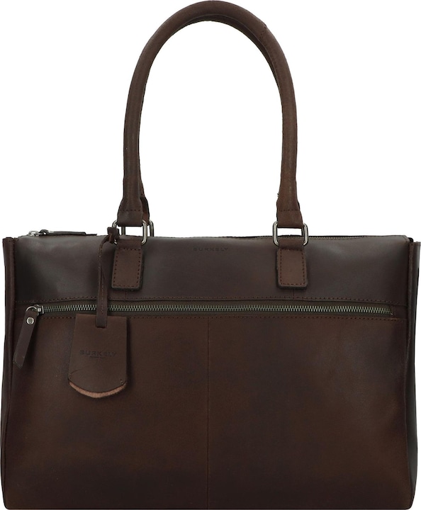 Produktbild Burkely On The Move Laptopbag 15,6 Zipper Inclusief Powerbank - aktetas - Bruin (17 l)