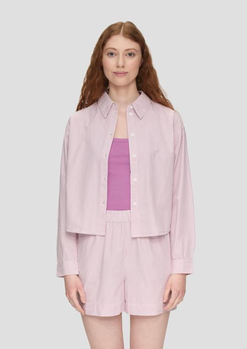 Produktbild S.Oliver Bluse Gestreiftes Baumwollhemd (42)