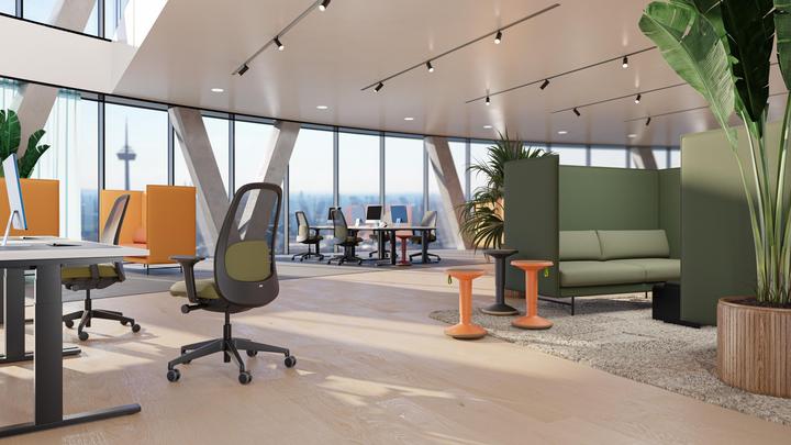 Produktbild Interstuhl Nachhaltiger Sitzhocker ECO UP