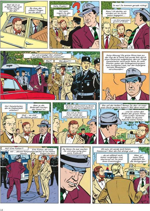 Actual product image Blake und Mortimer Bibliothek 7: Die Diamanten-Affäre (German, Edgar-Pierre Jacobs, 2025)