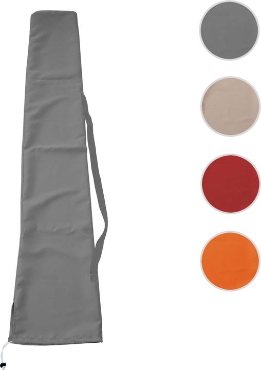 Actual product image Swisshandel24 Protective cover for parasol up to 3x4m, cover cover with drawstring anthracite