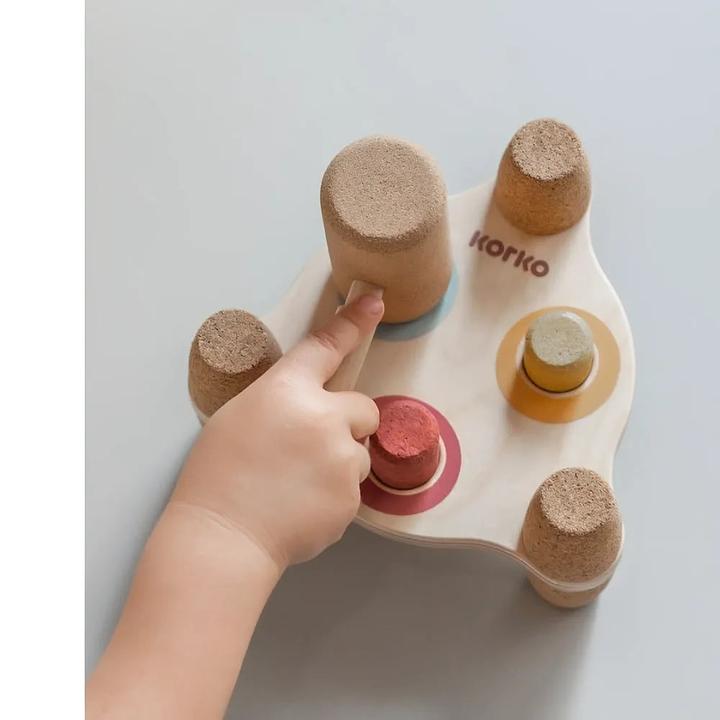 Actual product image Korko Tap Tap Rainbow - Hammer Board