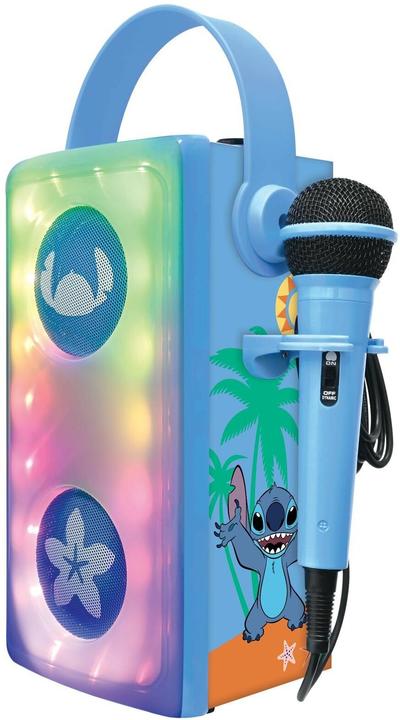 Lexibook Haut-parleur Bluetooth Luminous Stitch avec microphone