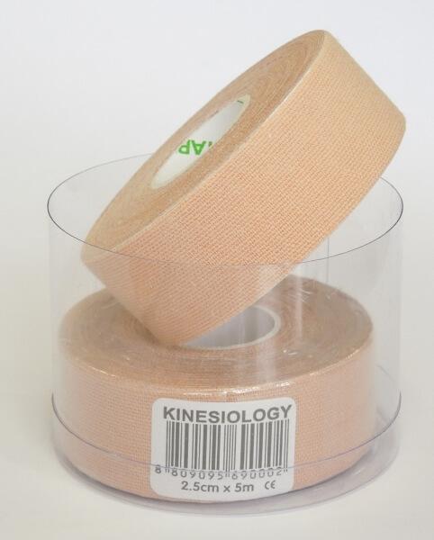 Immagine prodotto Nasara Nastro kinesiologico stretto beige 2,5cmx5m (5 m)