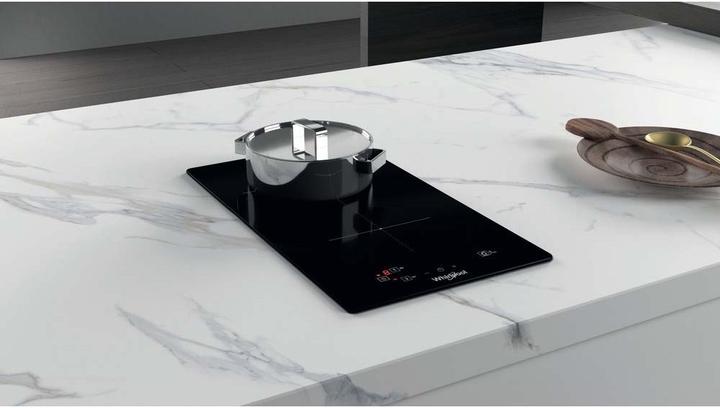 Image du produit Whirlpool WS Q0530 NE, Noir, Intégré, 28 cm, table de cuisson à induction, vitrocéramique, 2 zone(s)