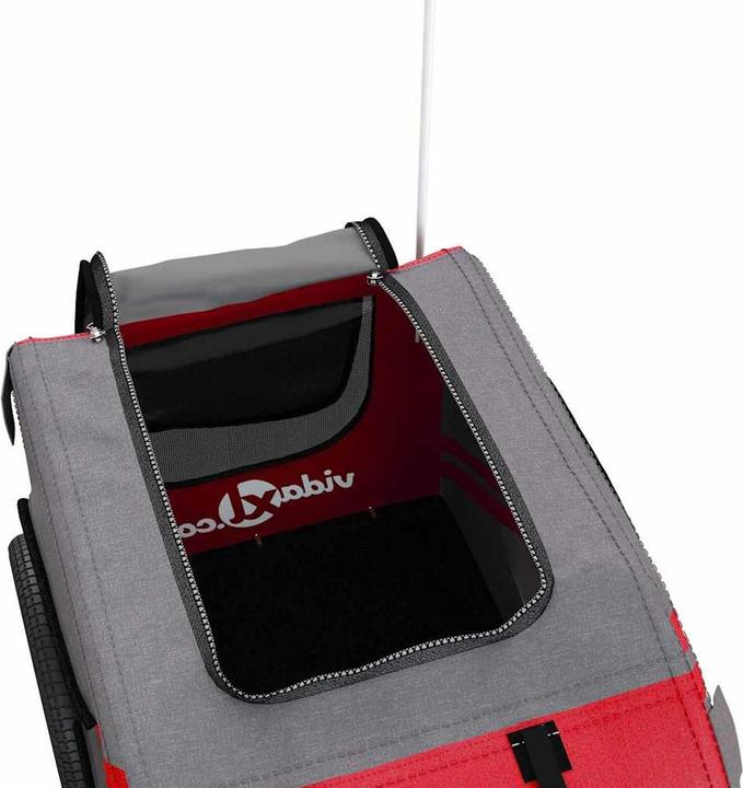 Produktbild vidaXL Fahrradanhänger Hund