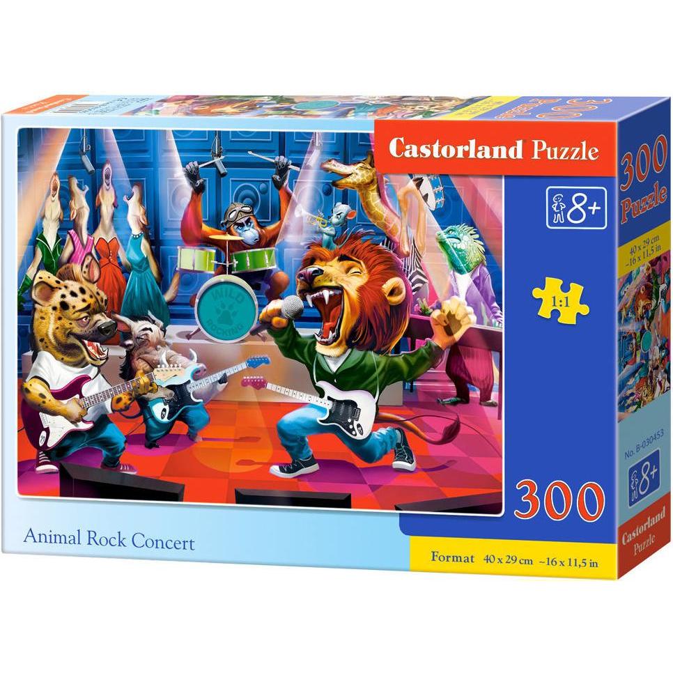 Castorland Animal Rock Concert Puzzle 300 Teile (300 Teile)
