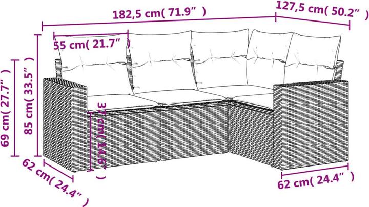 Produktbild vidaXL Saylor