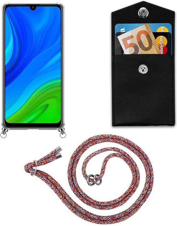 Produktbild Cadorabo TPU Handy Kette SILBER Cover