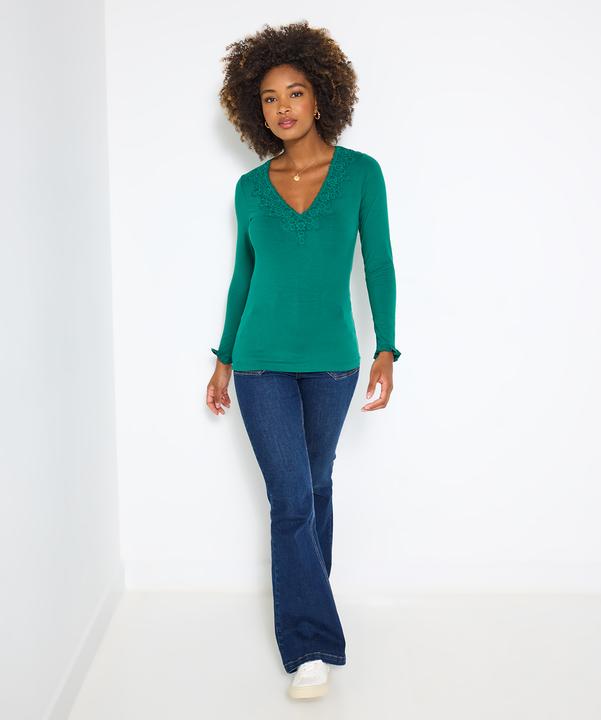 Produktbild Joe Browns Button Detail Jersey Top (46)