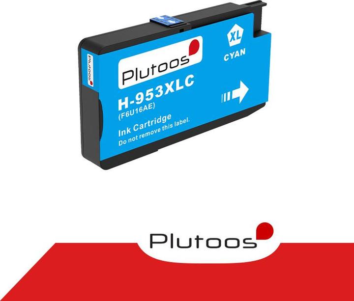 Image du produit Plutoos HP 953XL Cartouche XXL compatible, cyan F6U16AE (C)