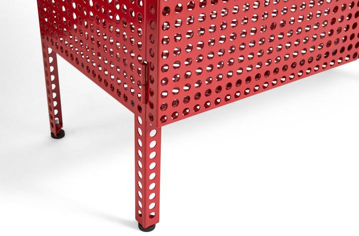 Produktbild HAY - Perforated Bodenschrank Klein - H 66,5cm - Weinrot