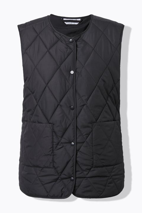 Actual product image Studio Untold Light-Steppweste, Oversize Shape, Druckköpfe (46, 48)