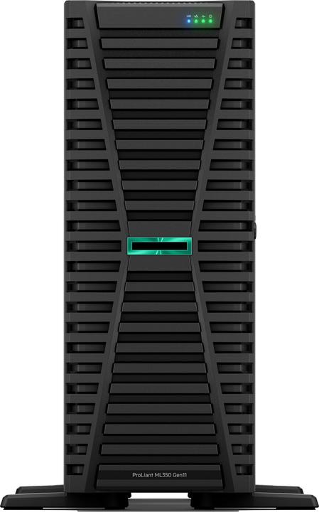 Image du produit HPE ProLiant ML350 Gen11 5416S 16-core 1P -R MR408i-o 8SFF RPS Serveur (Intel Xeon Gold 5416S, 32 Go, Serveur de la tour)