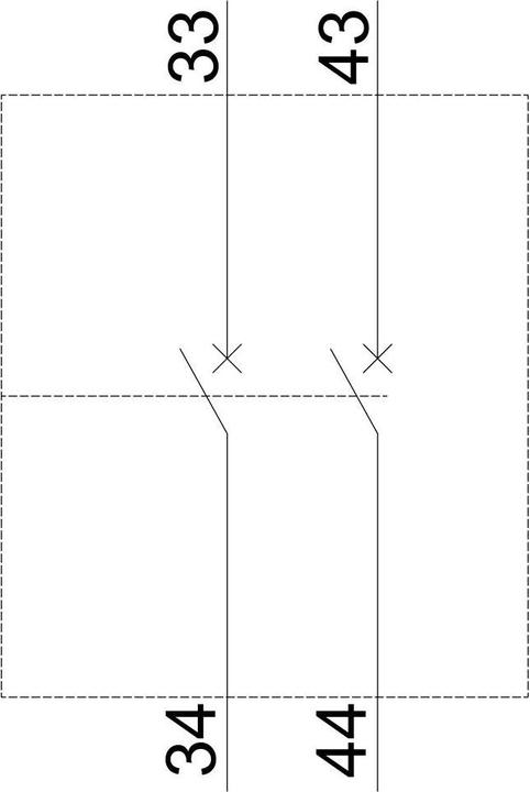Actual product image Siemens Auxiliary switch block 2S Seitenanb 4A/AC 3RV2901-2B