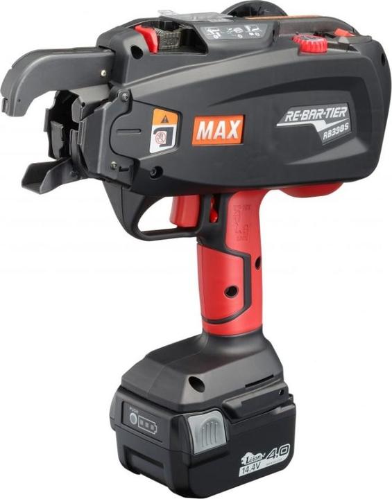 Produktbild Max TRB93401 RB398S Rebartier Rebar-Bindemaschine bis 16mm x 19mm mit 0,8 mm Draht (Drahtbindung)
