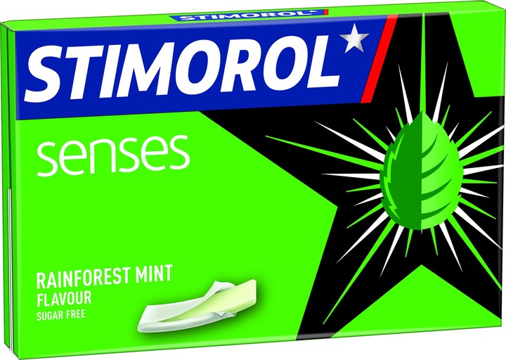 Actual product image Stimorol Stimo 23g Senses Rainfor Mint Ea (1 pcs., 23 g)