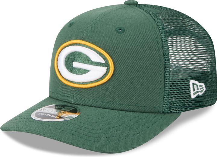 Actual product image New Era 9Seventy Trucker Snapback Cap - Green Bay Packers