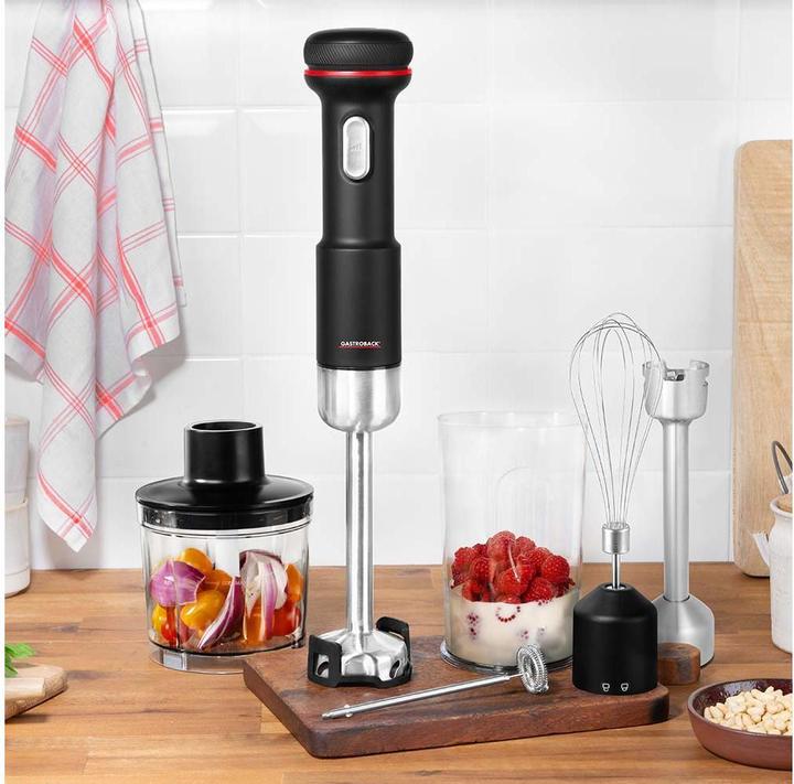 Actual product image Gastroback 40982 Kabelloser Design Stabmixer Set 5-in-1