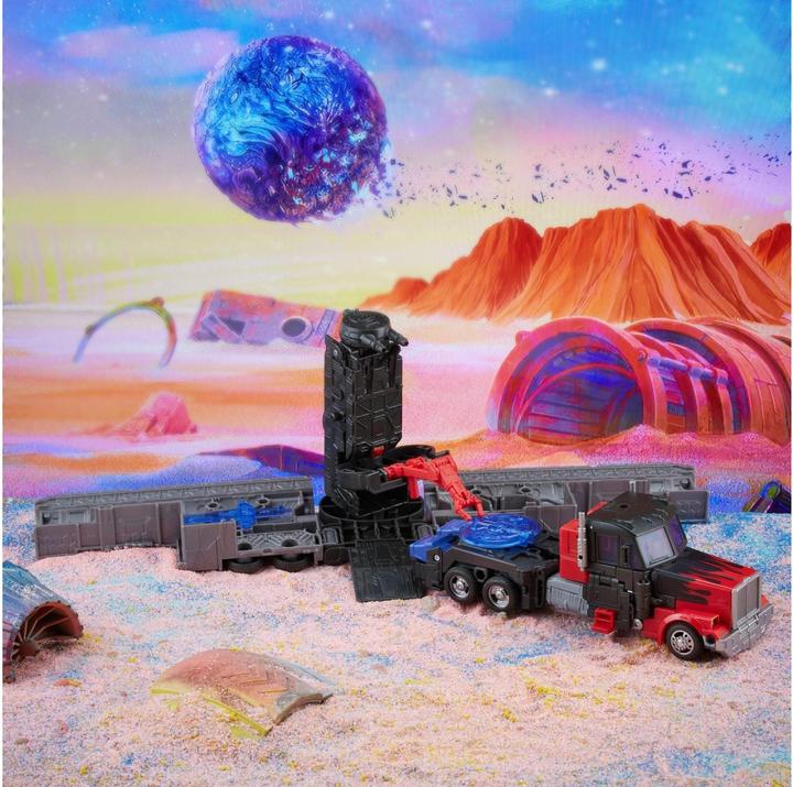 Actual product image Transformers Toy Generations Legacy Series Leader-Class G2 Universe Laser Optimus Prime Ac...