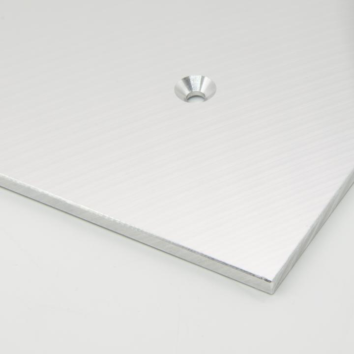 Actual product image Artillery 310x310 Cast aluminium plate set fine-milled for Sidewinder X2