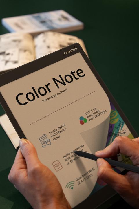 Actual product image PocketBook Color Note (10.30", 32 GB, Stormy Sea)