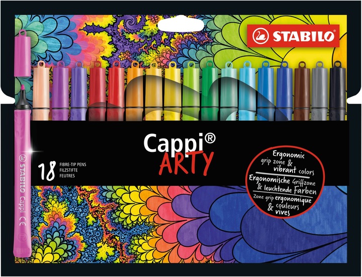 Produktbild STABILO Cappi (Mehrfarbig, 18 x)