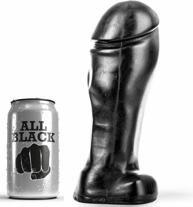 All Black Realistischer Dildo