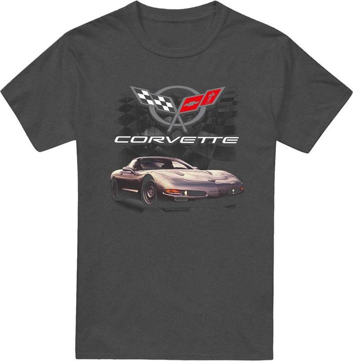 Produktbild Chevrolet Checkered Past TShirt meliert (M)