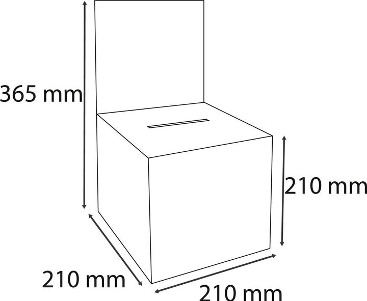 Immagine prodotto Exacompta Portadepliant da tavolo (210 x 210 mm)
