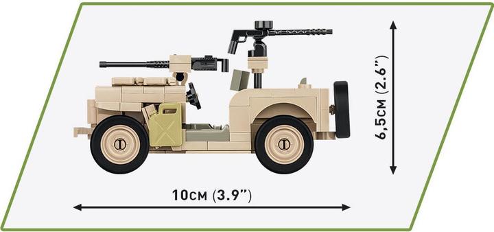 Actual product image Cobi H.C. WWII Willys MB SAS 180T