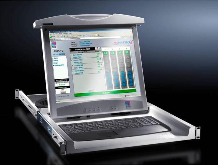 Immagine prodotto Rittal Unità tastiera monitor 1HE RAL9005