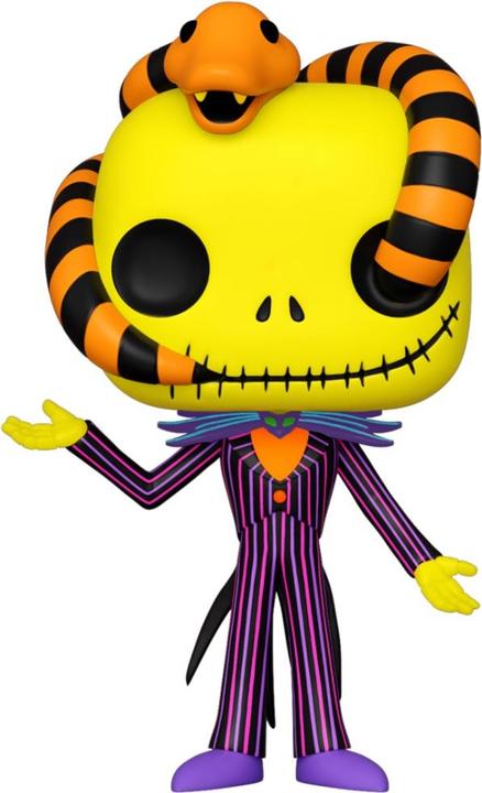 Image du produit Funko L'étrange Noël de Mr Jack POP! Disney Vinyl figurine Jack (snake) (BLKLT) 9 cm