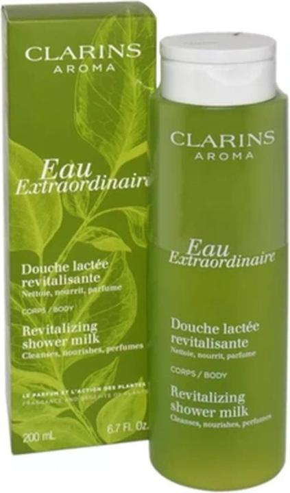 Actual product image Clarins Eau Extraordinaire Revitalizing Shower Milk (200 ml)