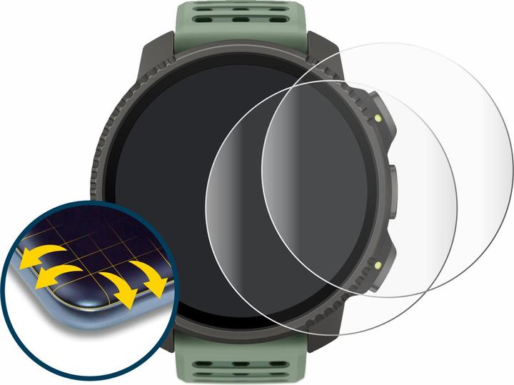 Productafbeelding BROTECT Fullscreen für Suunto Vertical 2 Schutzfolie Displayschutz Folie Klar Transparent