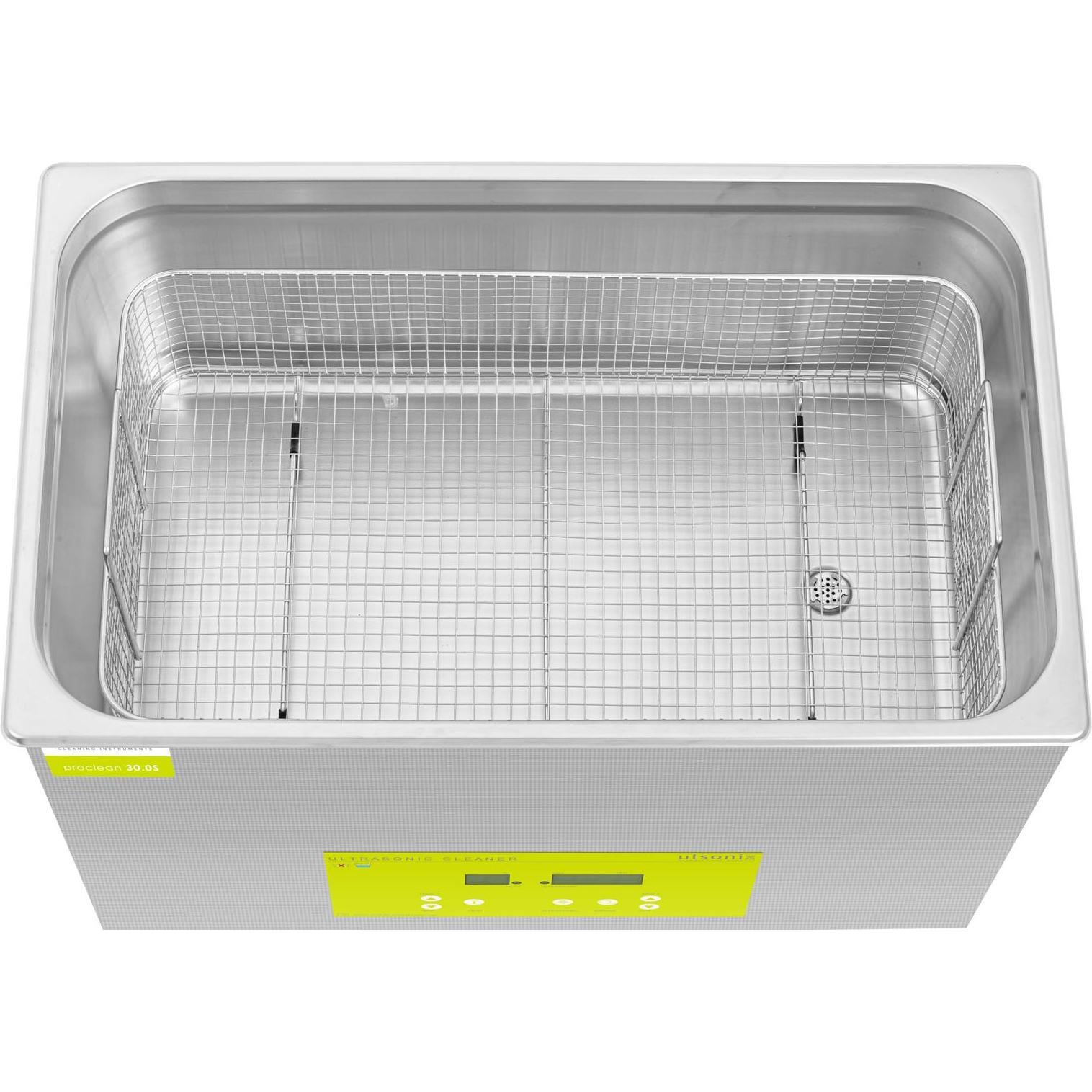 Thumbnail - Ulsonix Ultraschallgerät Degas Ultraschall Reiniger Ultraschallreiniger 30 l 600 W, Ultraschallreiniger, Silber