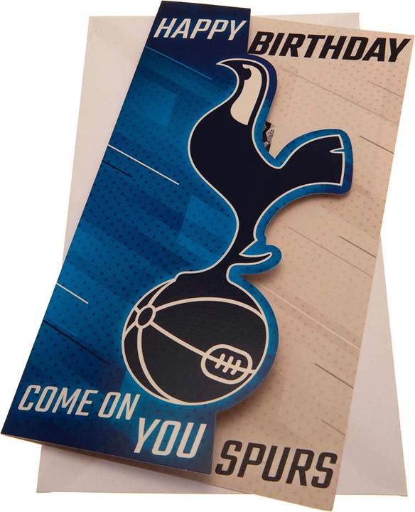 Actual product image Tottenham Hotspur FC Spurs Birthday Card (1 pcs.)