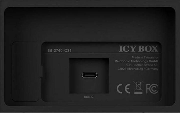 Produktbild Icy Box Gehäuse für 4x HDD/SSD,IB-3740-C31 (2.5", 3.5")