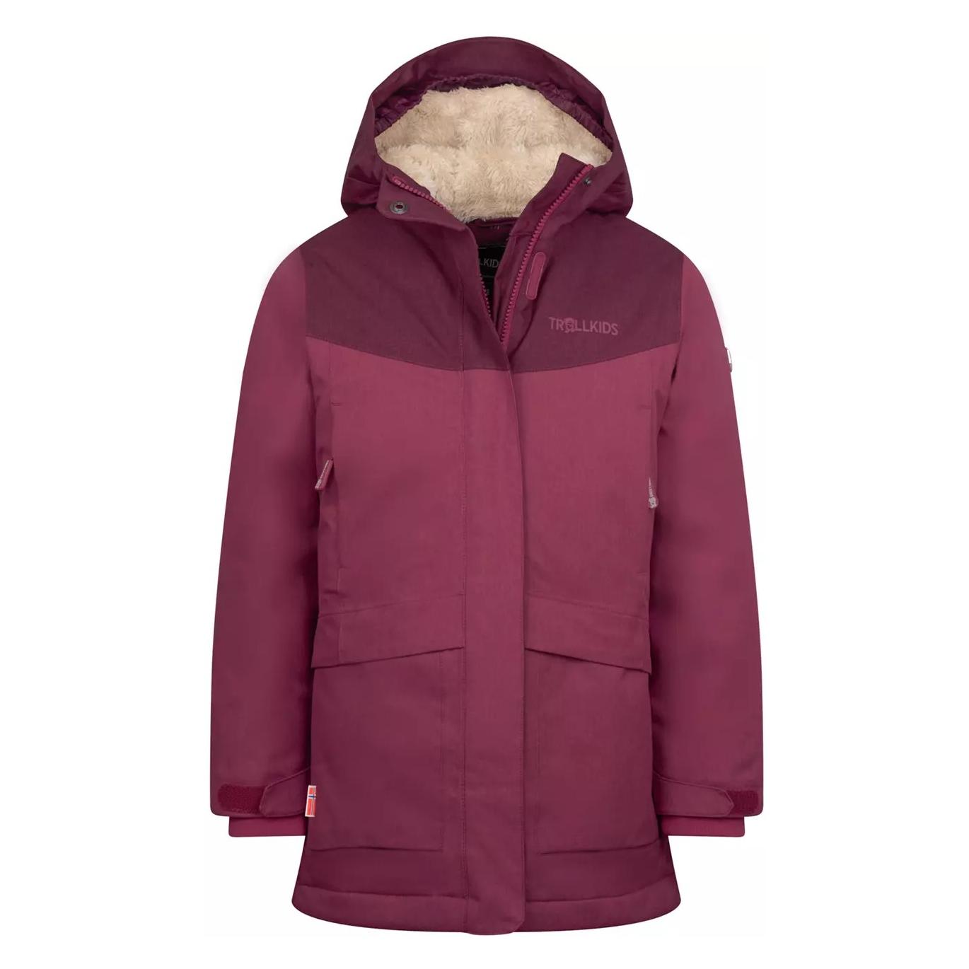 Trollkids, Unisex, Mäntel, Girl's Oslo Coat Pro, Violett